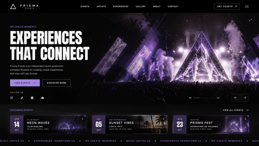 Prisma Events